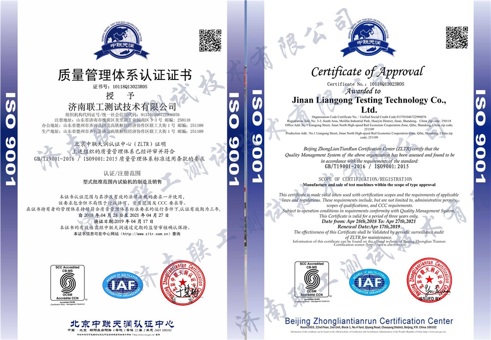 ISO9001 Quality Management System Review Complete Success.
