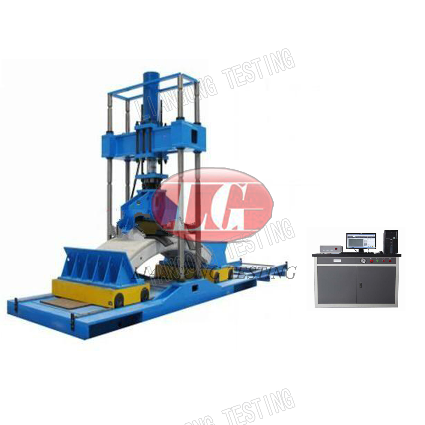 WGS-1000B Computer Control Reinforced Concrete Segments Bending and Pull Off Testing Machine