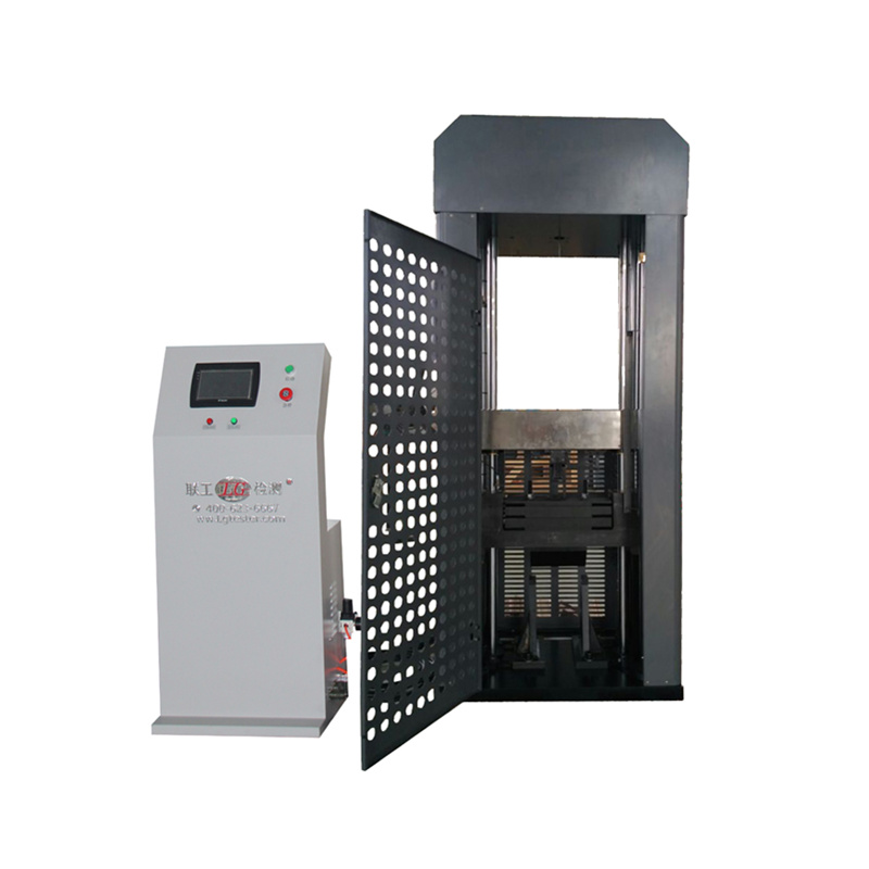 The basic structure of the JLS-100 light alloy wheel radial drop hammer impact tester