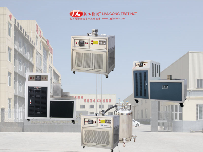 Charpy impact test low temperature chamber